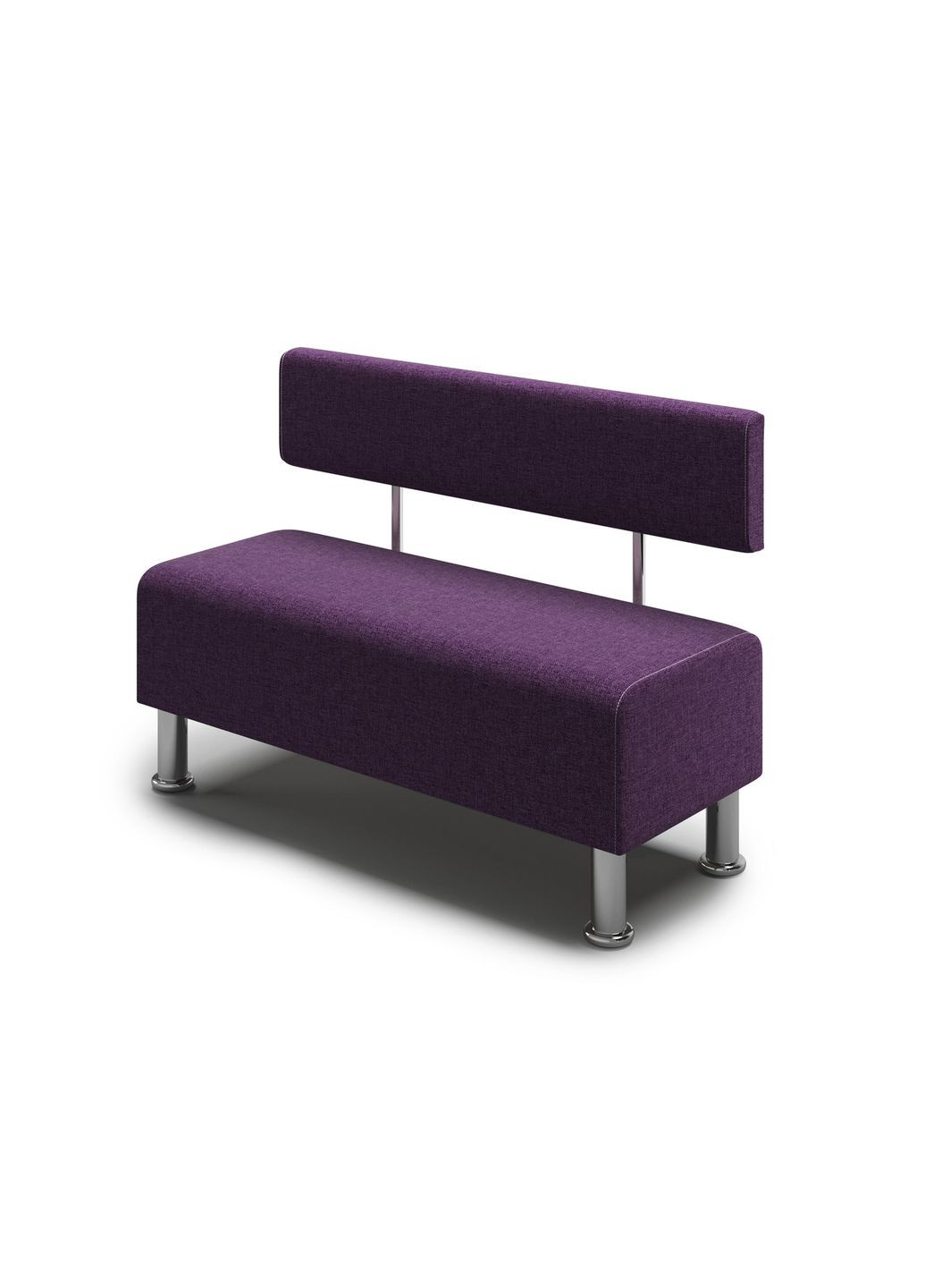 Диван офісний Pixel 1000x420x730пурпур SN12 Для школи, лікарні, очікування, приймальні BNB Mebli (331163039)