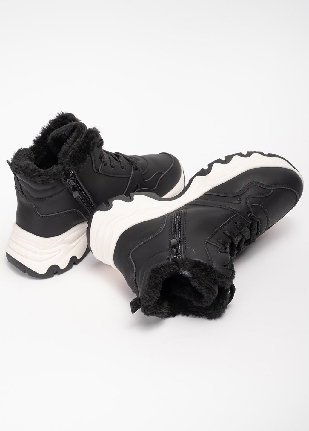Чорні зимовий черевики жіночі 342280 Power