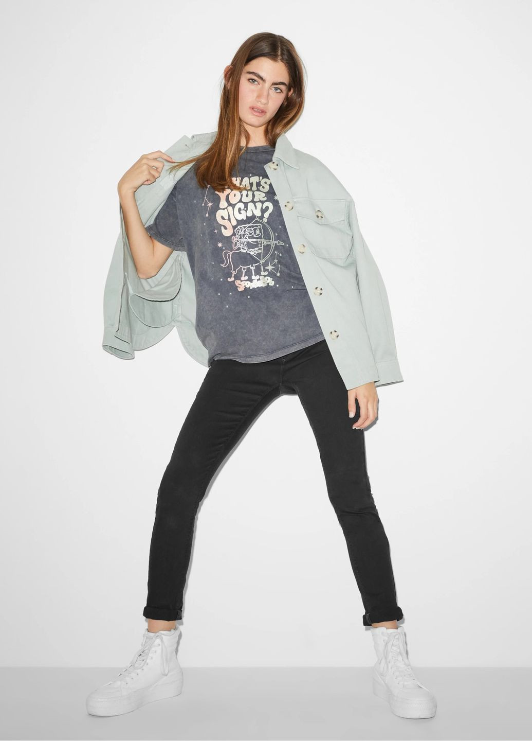 Джинси skinny C&A - (299120181)