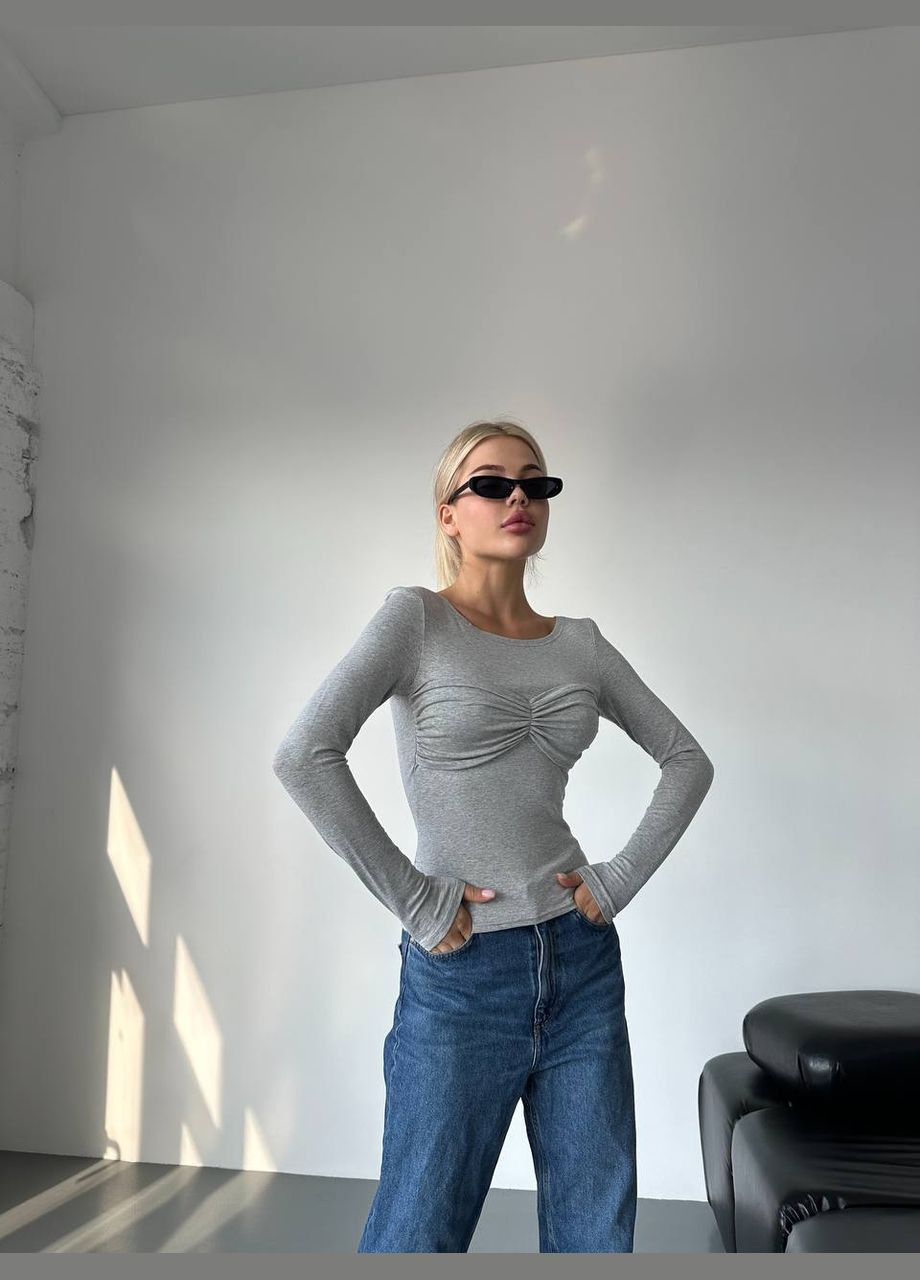 Жіночий лонгслів з імітацією бра Avanti (317251515)