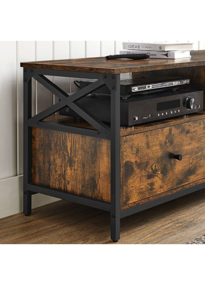 Тумба під телевізор Kamila в стилі Loft з 2 шухлядами Leobert (361951606)