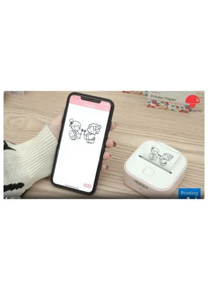 Принтер чеков P02BL Bluetooth, голубой (900936) Ukrmark P02BL Bluetooth, блакитний (391643132)