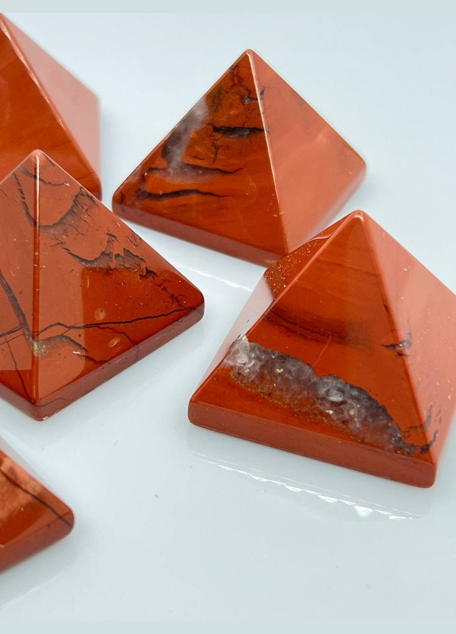 Красная яшма пирамиды минералы No Brand (316323177)