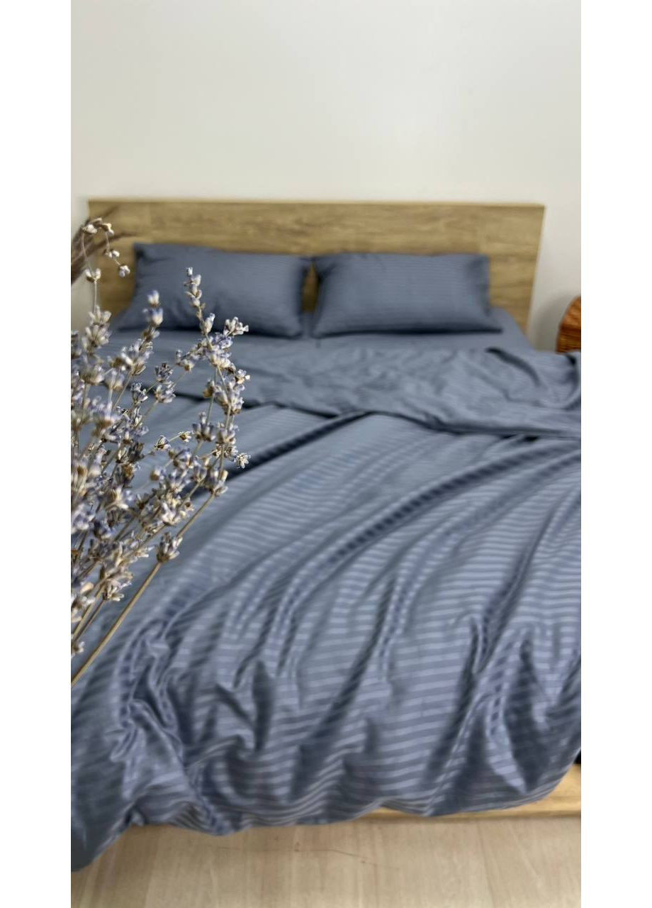 Комплект постільної білизни півтораспальний No Brand страйп (370864785)