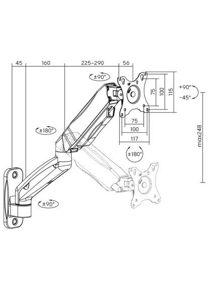 Кронштейн HiSmart HS083304 (369878163)