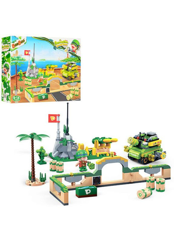 Конструктор 6236 АРМІЯ - Воєнний полігон (397 дет). Banbao (356180585)