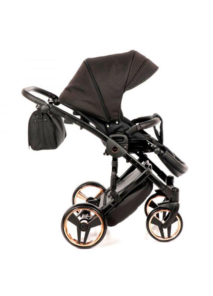 Універсальна коляска 2в1 Mirror Satin 05, білий/ мідна рама () Junama J-MS-05 (337709842)