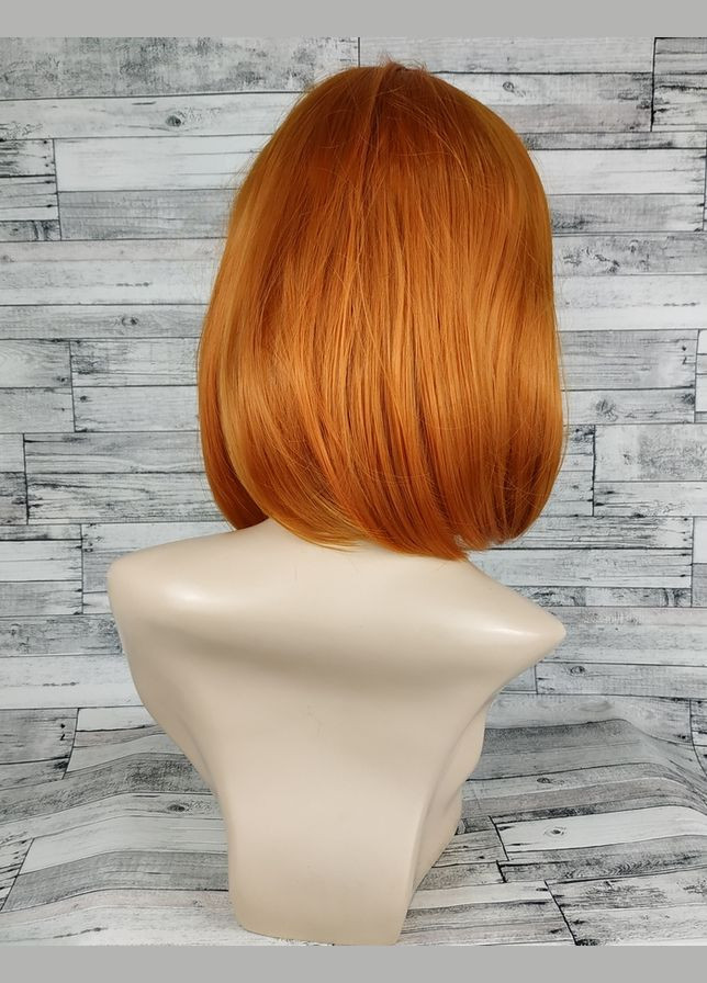 Парик женский каре рыжий с косой челкой () No Brand 3676 (316322737)