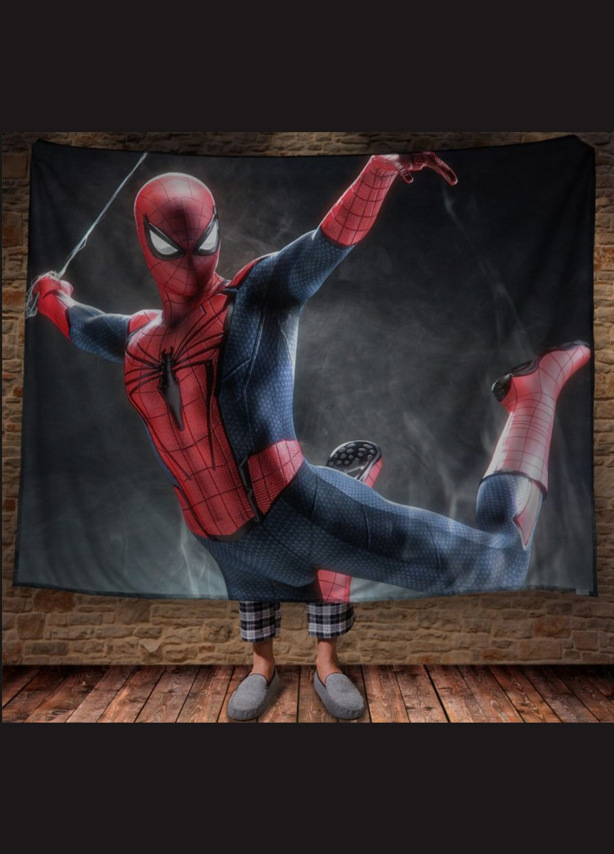 Плед з 3D принтом Спайдермен Перша Креативна мануфактура PERFECTUS Плед (301871023)