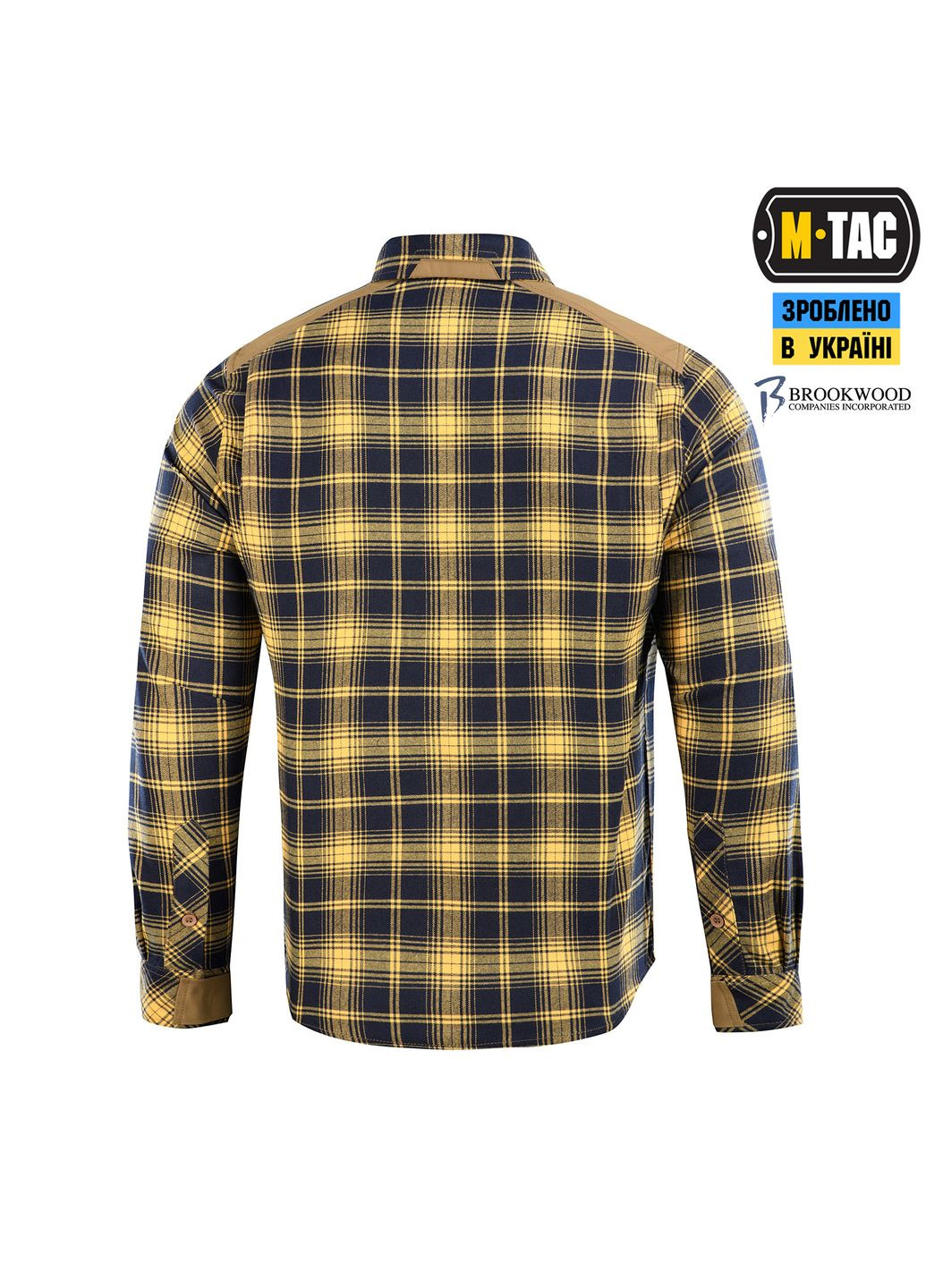 Сорочка Redneck Cotton Navy Blue/Yellow ( ) M-TAC (303410344)