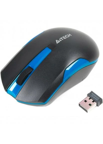 Миша G3-200N (Black+Blue) A4Tech (323115973)