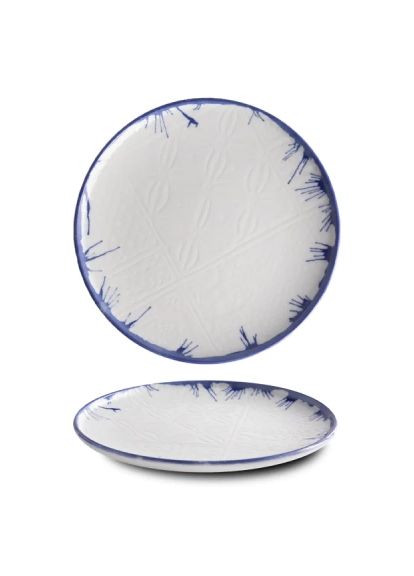 Тарелка (OPT2120-K0052) G.Benedikt Optimo Mosaic Bold Blue Rim 20 см (366696693)