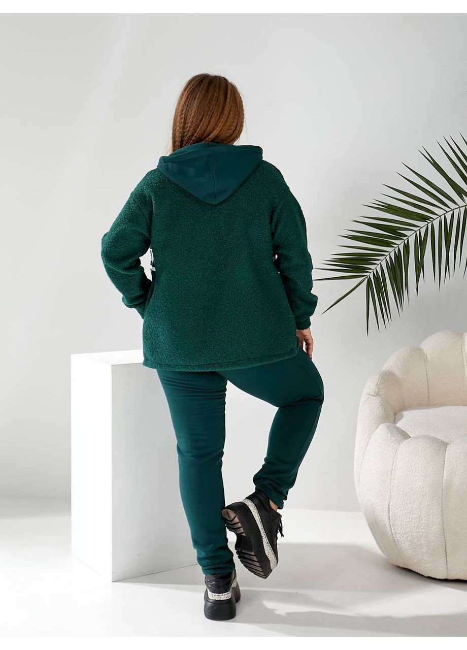 Костюм жіночий трикотаж трьохнитка начіс,Тедді мʼякий трикотаж,штани та кофта Україна (360789143)