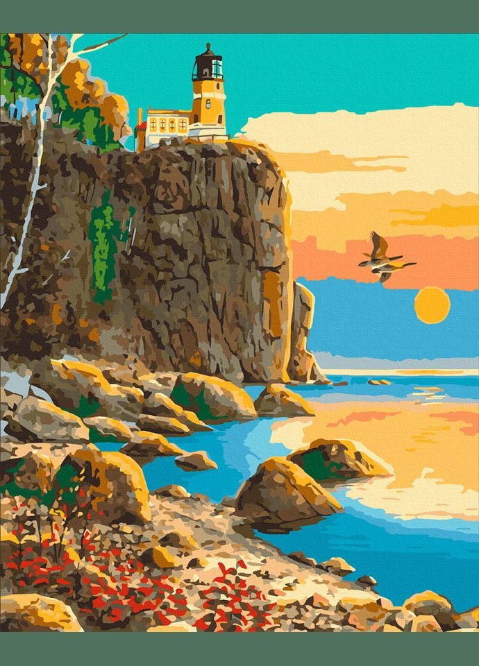 Картина по номерам. "Маяк Сплит - Рок" 40х50 см 10570-AC Art Craft (300175301)