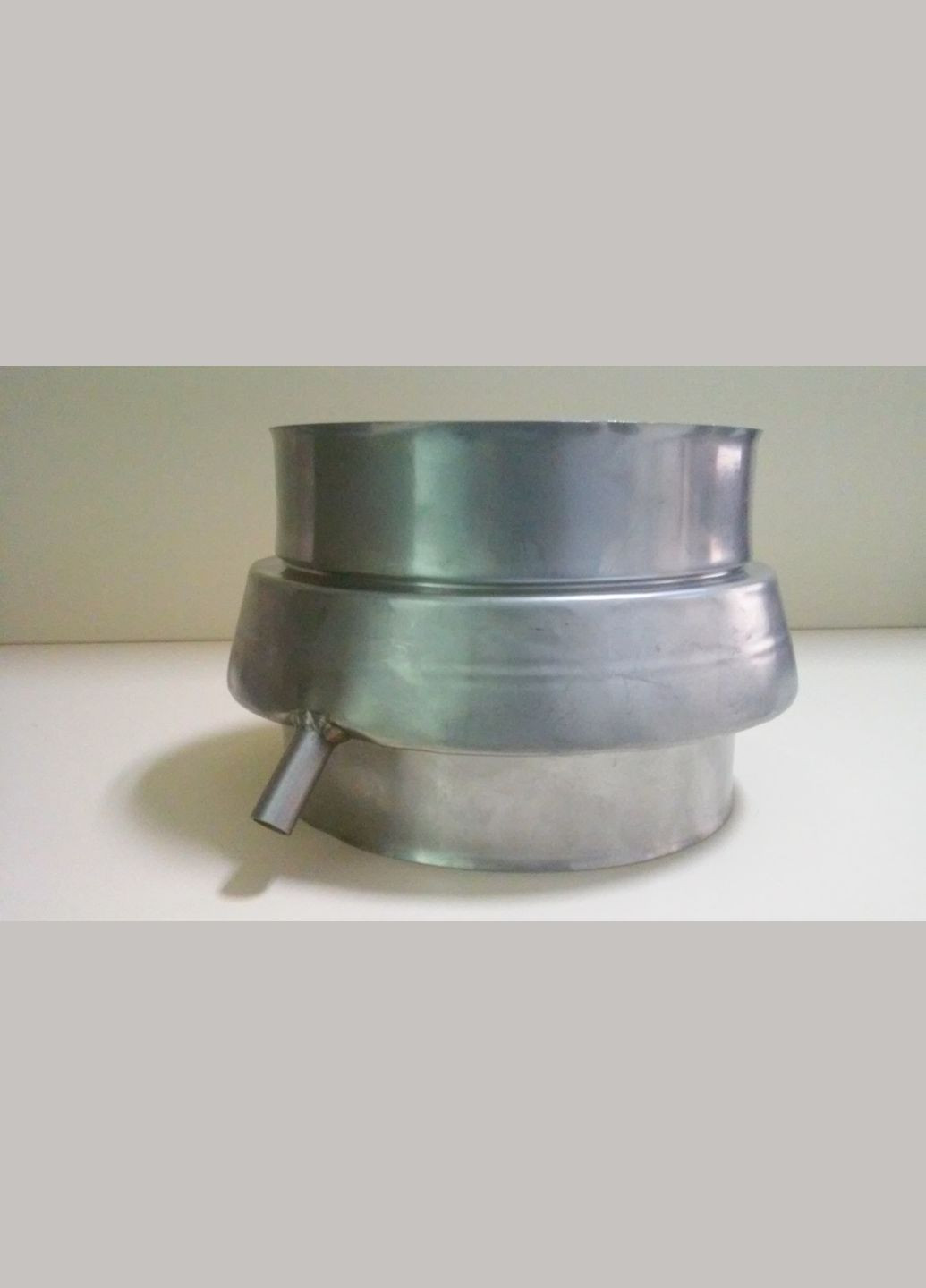 Конденсатозбірник для димоходу діаметр 120мм з нержавіючої сталі AISI 304 Комінвент (317295787)
