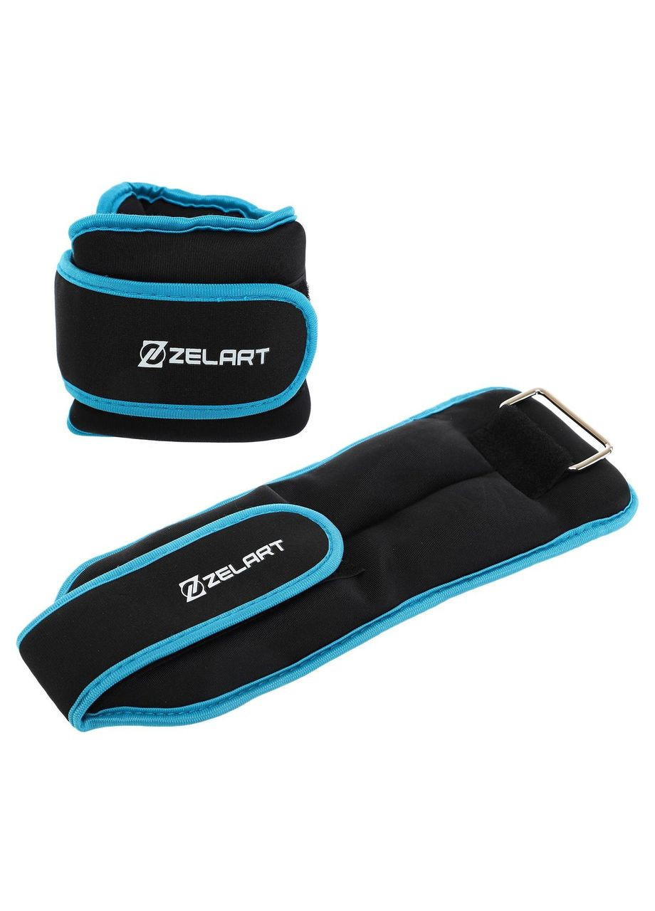 Обважнювачі-манжети для рук і ніг FI-5732-3 Блакитний Zelart (331623436)