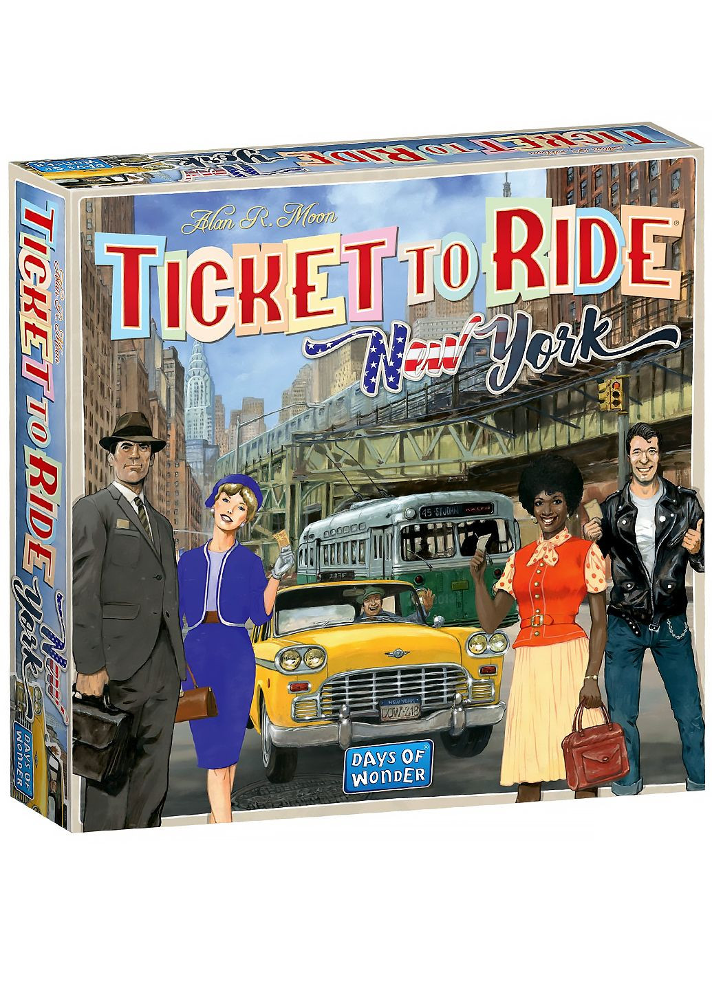 Настольная игра Билет на поезд: Нью Йорк / Ticket to Ride: New York Game (328934894)
