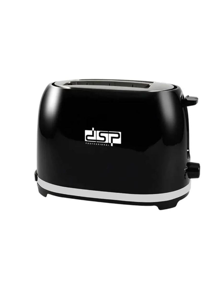 Электрический кухонный тостер на 2 тоста KS 2045 мощность до 850 Вт Черный DSP (356452527)
