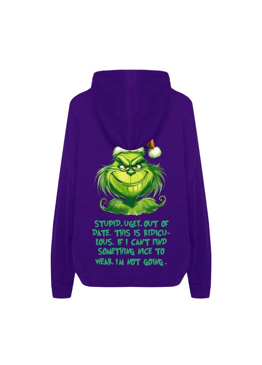 Худі з принтом "If I can’t find something nice to wear, I’m not going". Грiнч (14615143851) ТiШОТКА (365244837)