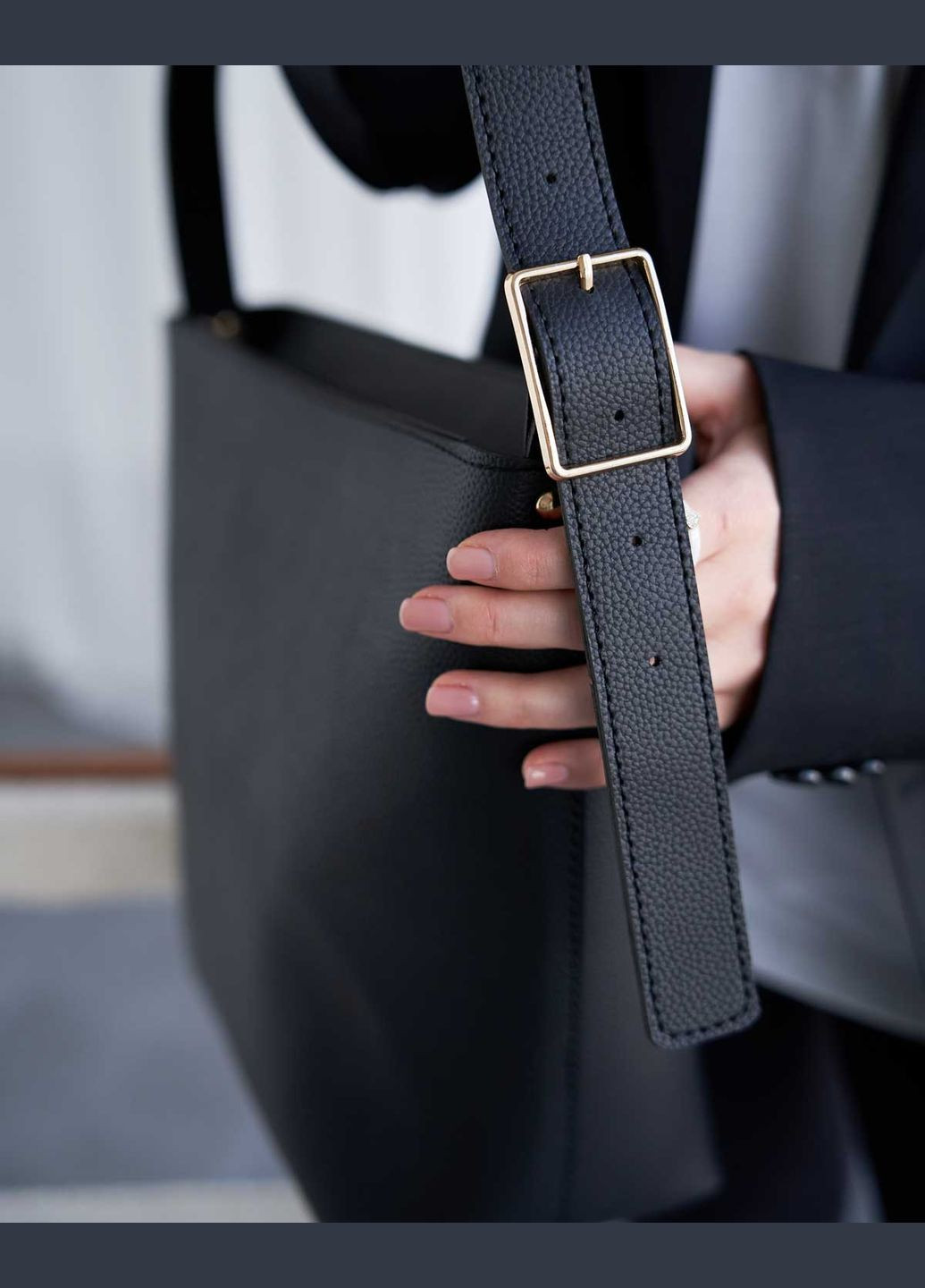 Сумка женская кросс боди экокожа (wel-11304) Черная WeLassie (299984570)