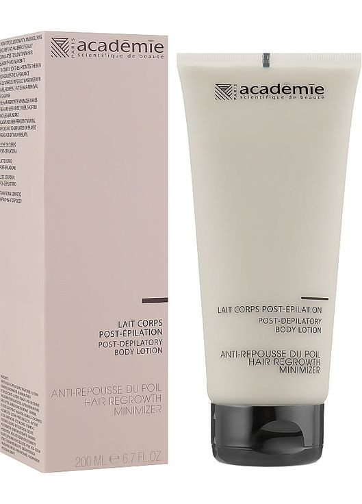 Лосьйон після депіляції, що уповільнює ріст волосся Lait corps post epilation 200ml (183591-26288) Academie (368635607)