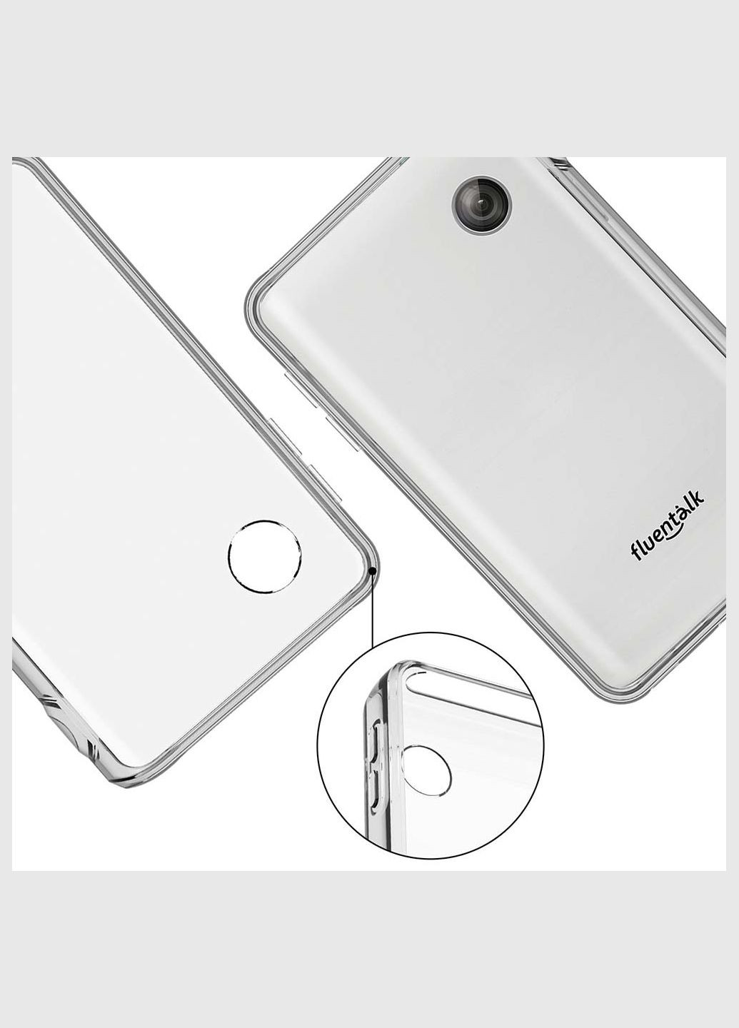 Чохол силіконовий для електронного перекладача Fluentalk T1 Mini прозорий Timekettle (315148482)