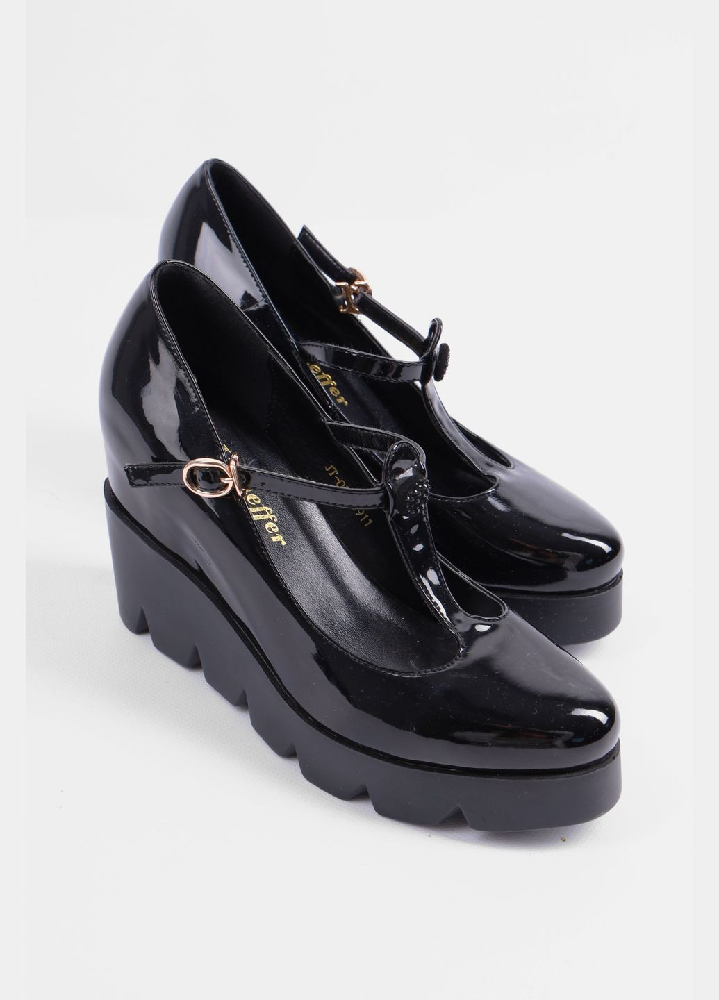 Туфлі жіночі чорного кольору Let's Shop (293939484)