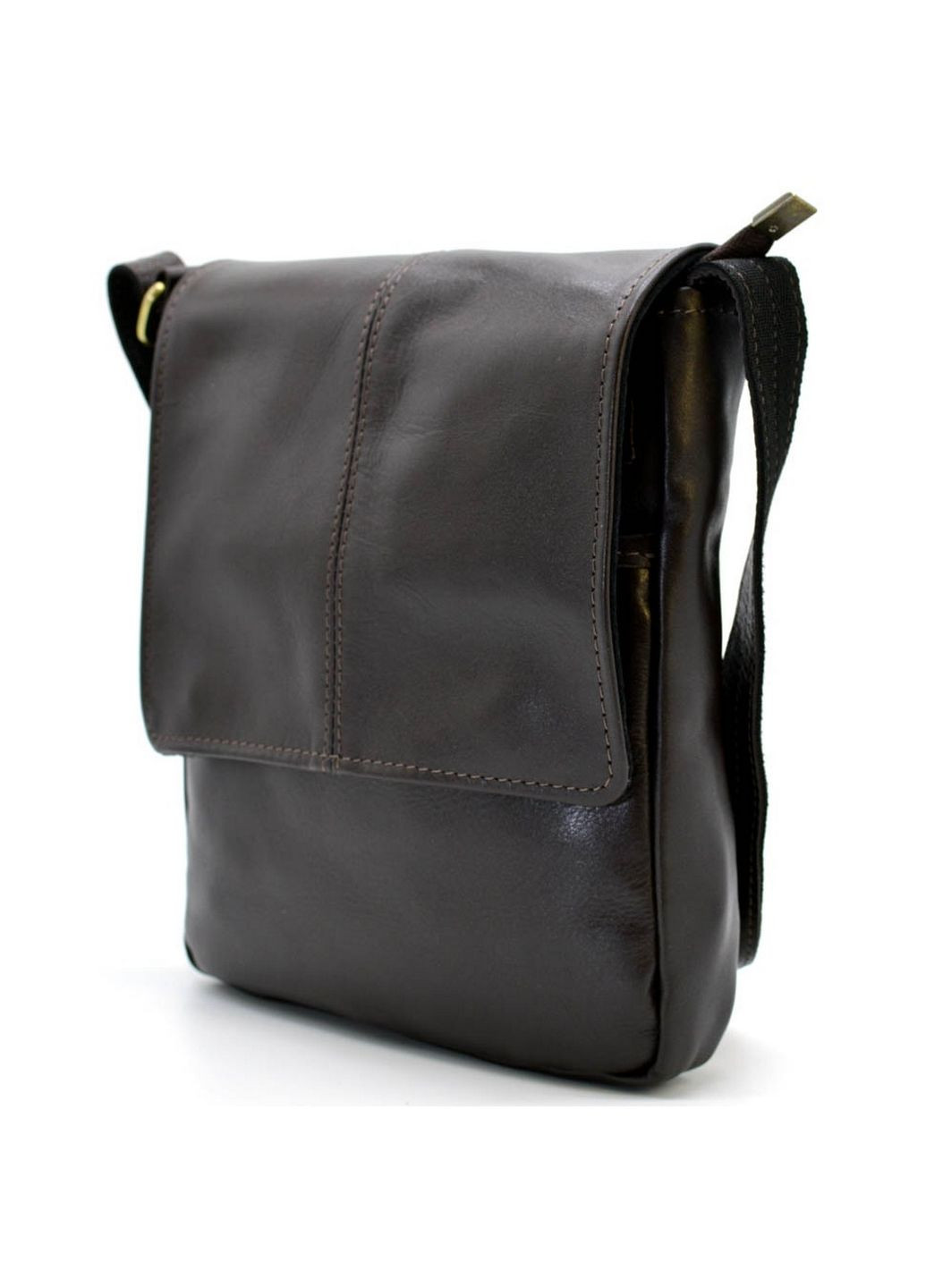 Мужская кожаная сумка через плечо 22х25.5х4 см TARWA (315871196)