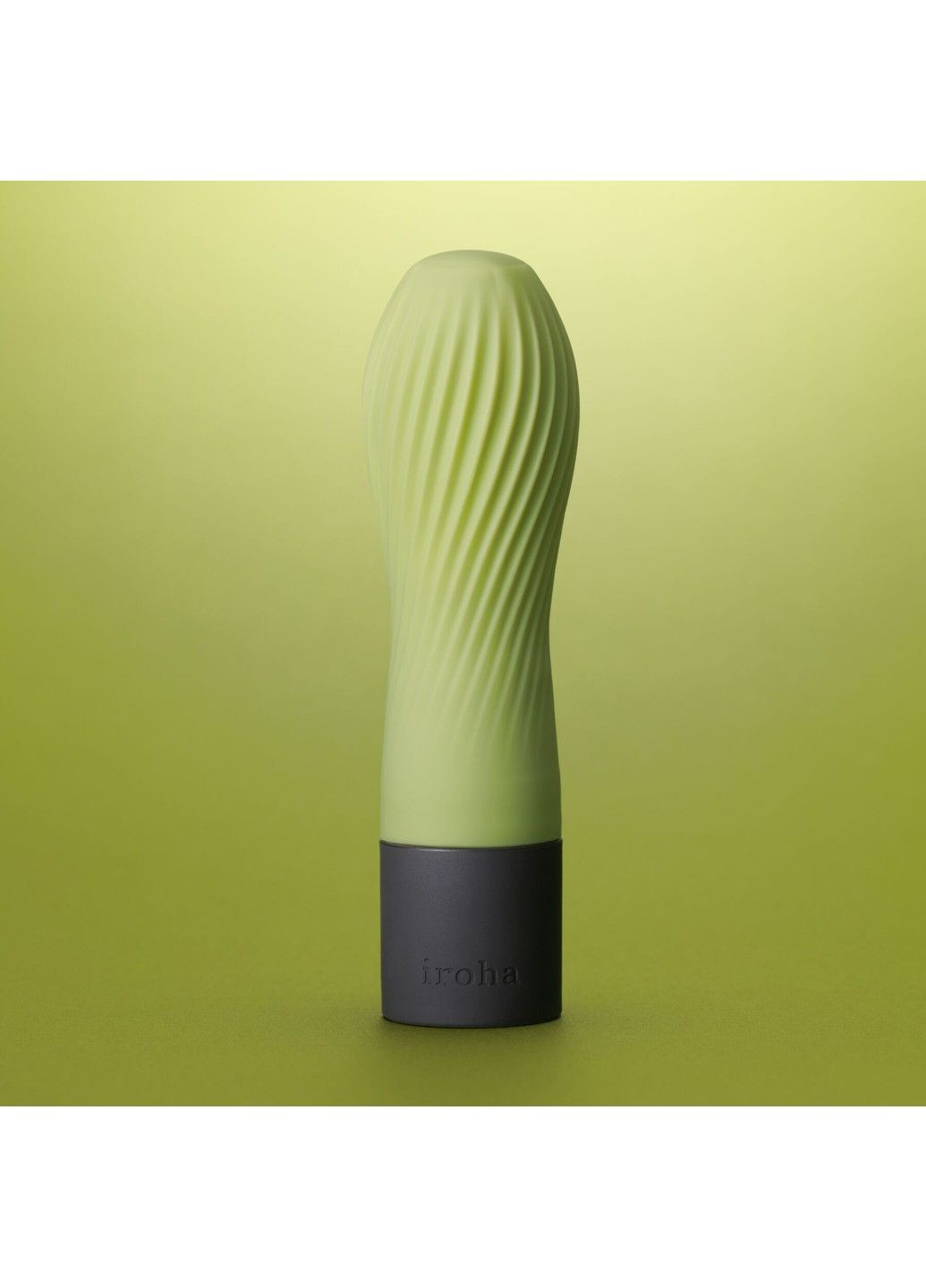 Вібратор ZEN Matcha з ребристою поверхнею Iroha (316252046)