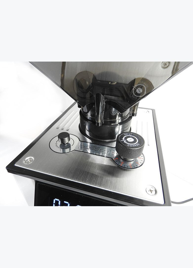 Кавомолка Giota ZF64W Turin з вагами Чорна (R-300740-VS) No Brand (303420793)