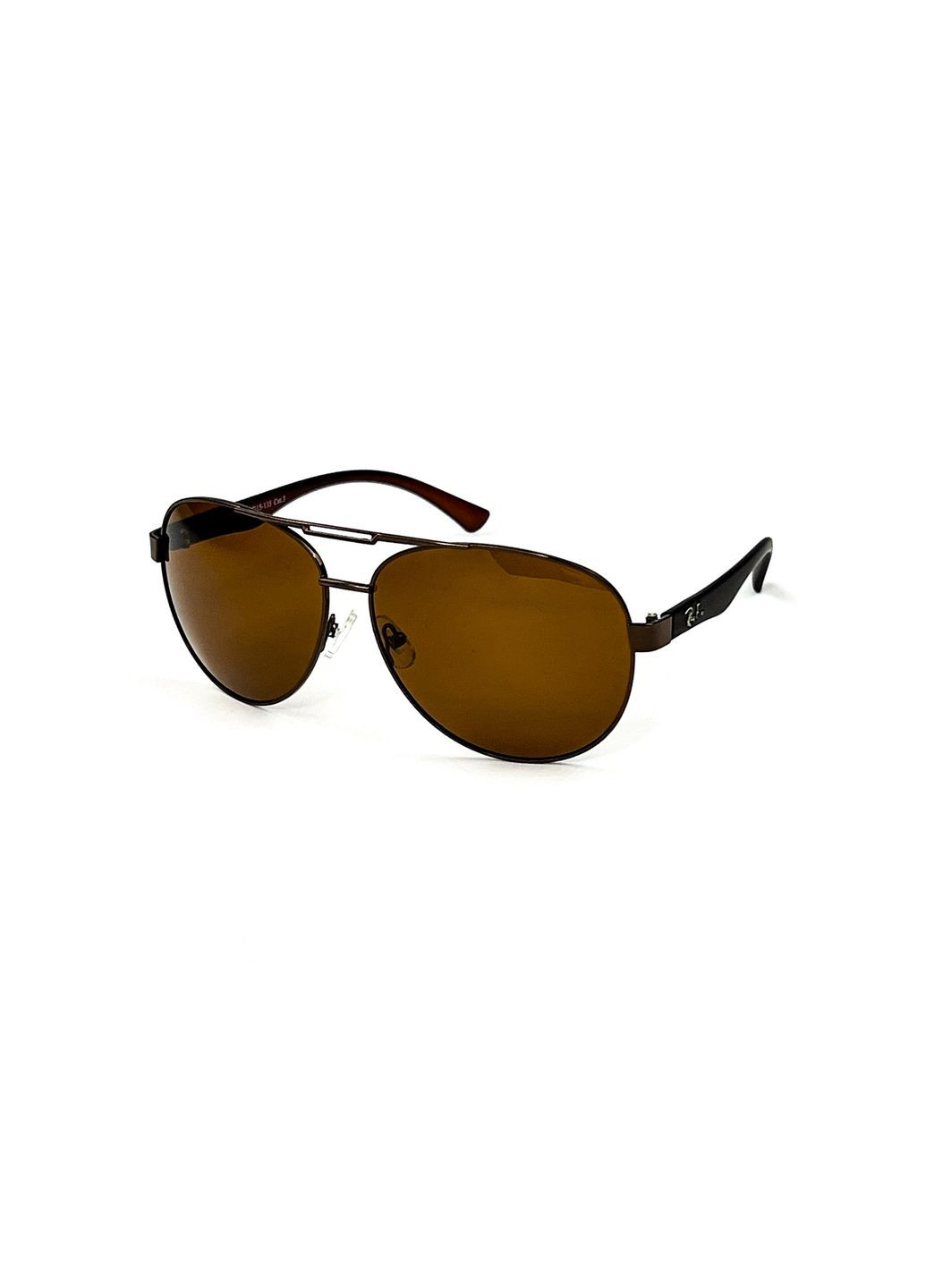 Солнцезащитные очки с поляризацией Авиаторы мужские 469-082 LuckyLOOK 469-082m (294336993)