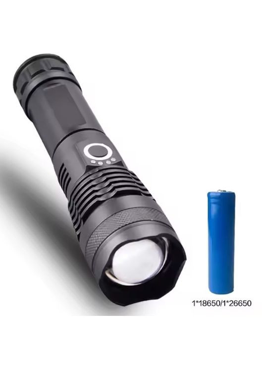 Ліхтар акумуляторний + ZOOM ручний 5 режимів (1757240899) Bailong BL-X71-P50 (335808174)