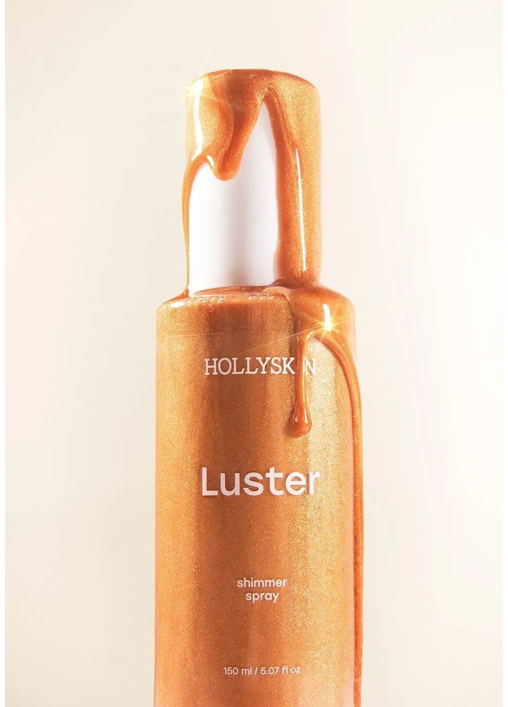 Шиммер-спрей для тіла Luster Bronze, 150 ml Hollyskin (369927154)