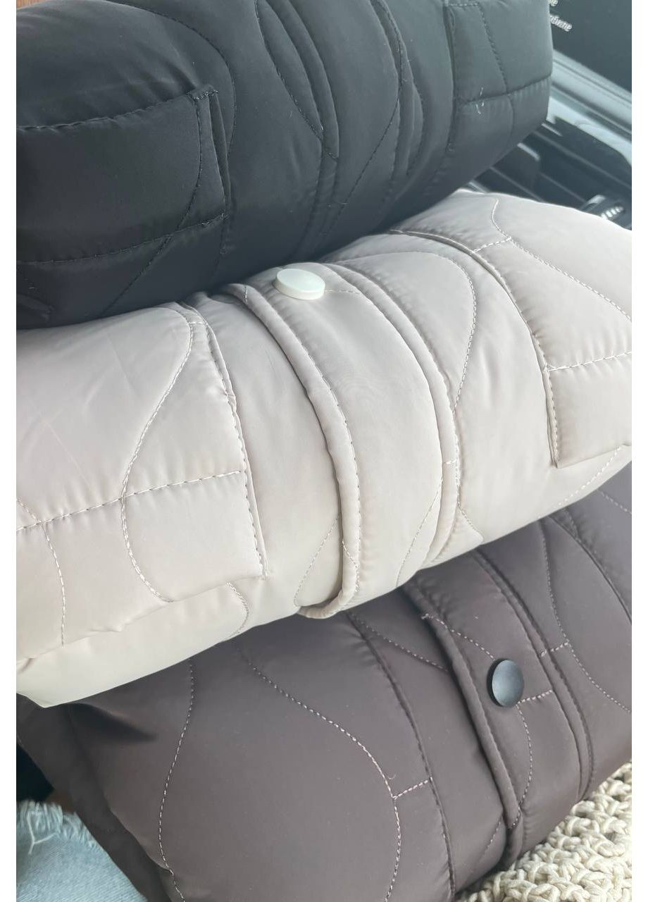 Коричнева демісезонна куртка в стилі зара,демі,плащівка еммі,стьобана,силікон 150 Україна