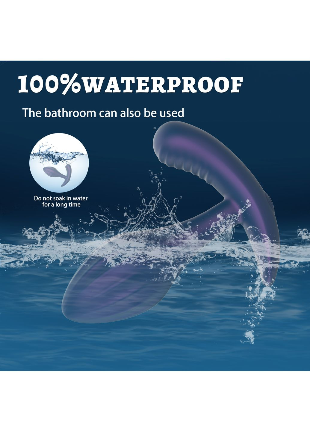 Массажёр простаты Miah с дистанционным управлением,, 10 режимов вибрации Every Night Toys (366667810)