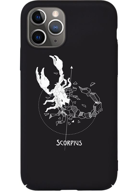 Чехолнакладка Full PC Print Case iPhone 11 Pro Max #161_Scorpius Black Toto (301780893)
