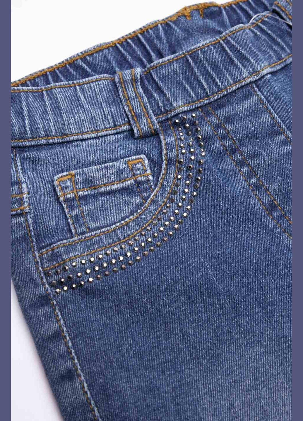 Синие демисезонные джинсы Coccodrillo