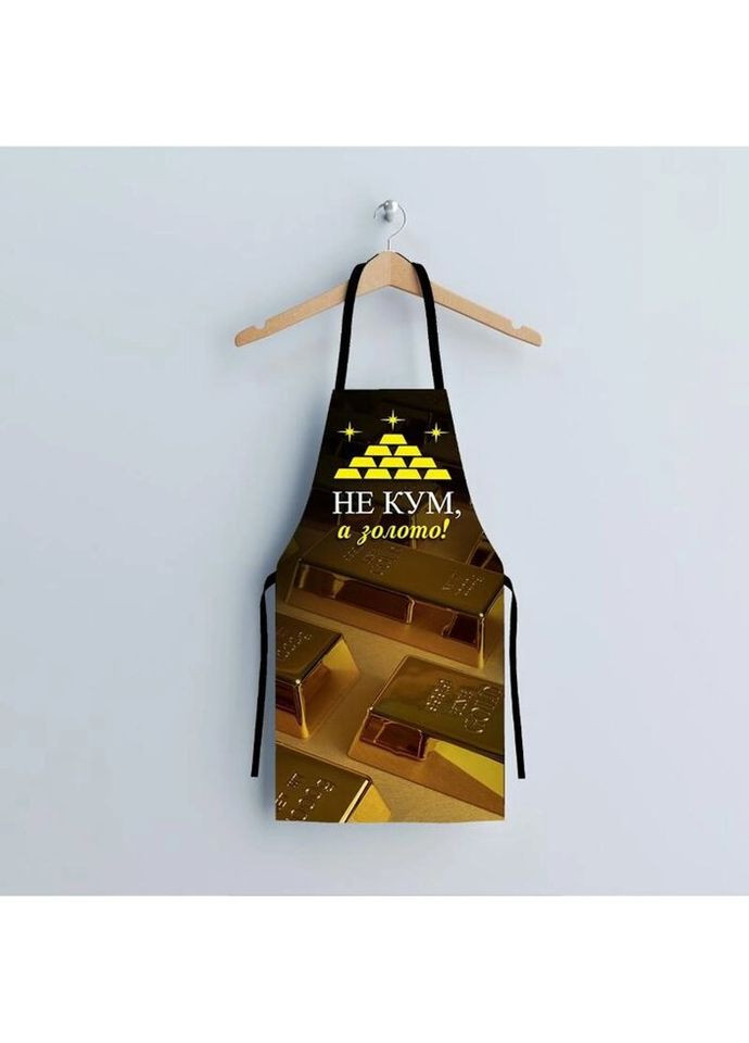 Фартух 3D "Не кум а золото" 3791 16531 80х60х24 см FlexDress (324267740)