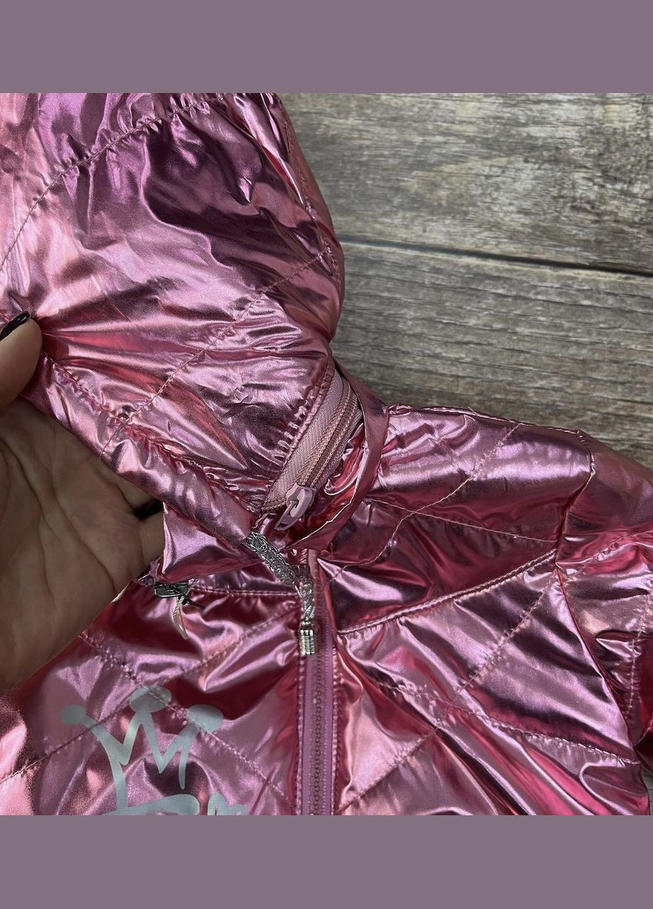 Рожева демісезонна демісезонна куртка No Brand