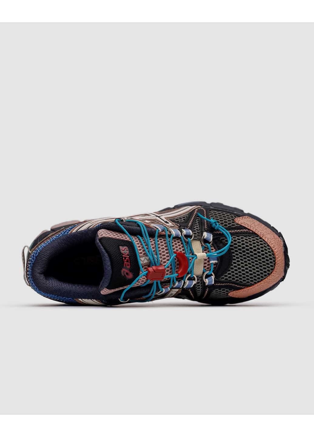 Цветные демисезонные кроссовки мужские asics gel kahana 8 fl brown blue асикс гель кахано 8 No Brand