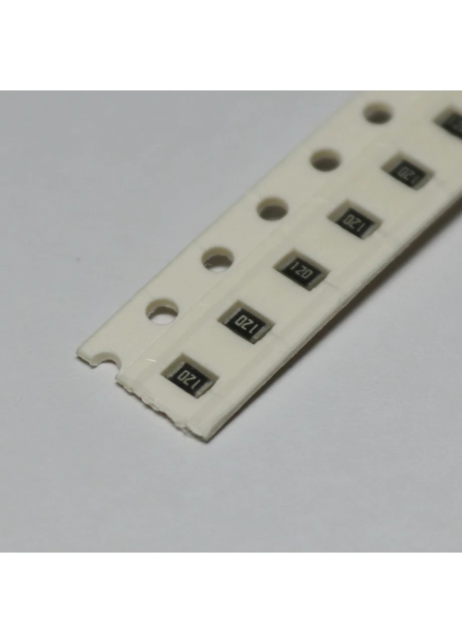 Резистор SMD 0805 12 Ом 5% 0.125 Вт. Резистор поверхневого монтажу 0805 12 Ом 0.125 Вт 5%. Маркування 120 No Brand (390309082)