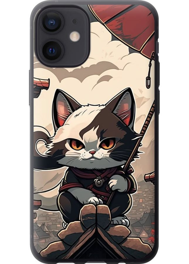 2D пластиковий чохол 'Японія - кіт на даху' для Endorphone Apple iPhone 12 Mini (278235995)