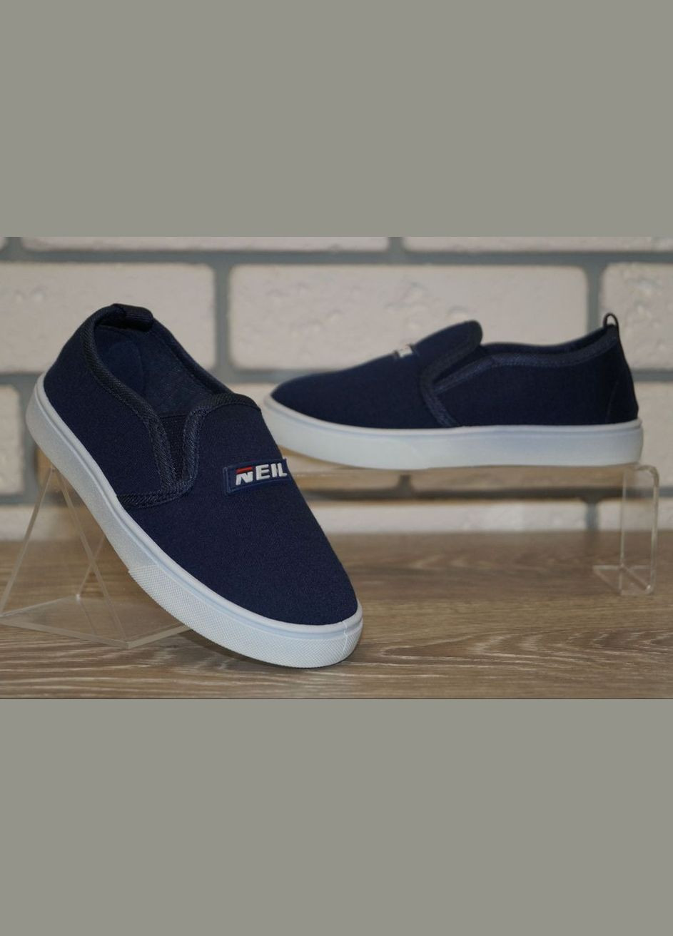 Сліпони текстильні для хлопчика сині Blue Rama (326270447)