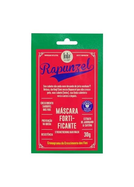 Маска для росту волосся Rapunzel Strengthening Hair Mask 30 мл Lola From Rio (332614772)