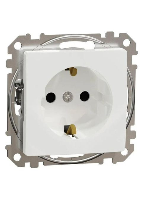 Розетка із з/к зі шторками SE Sedna Design Schneider Electric (363055320)
