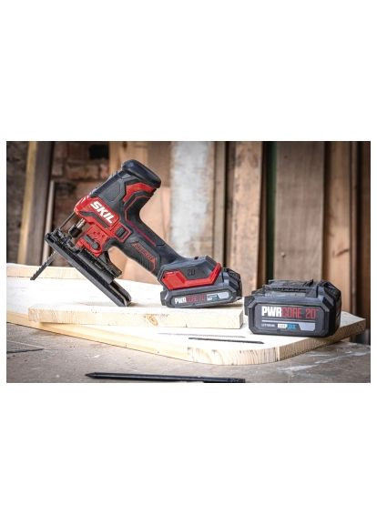 Електролобзик (SW1E3440CA+BC1E3110AA) Skil акумуляторний безщітковий, 3440 CA Compact, 2.5Ah (358066624)