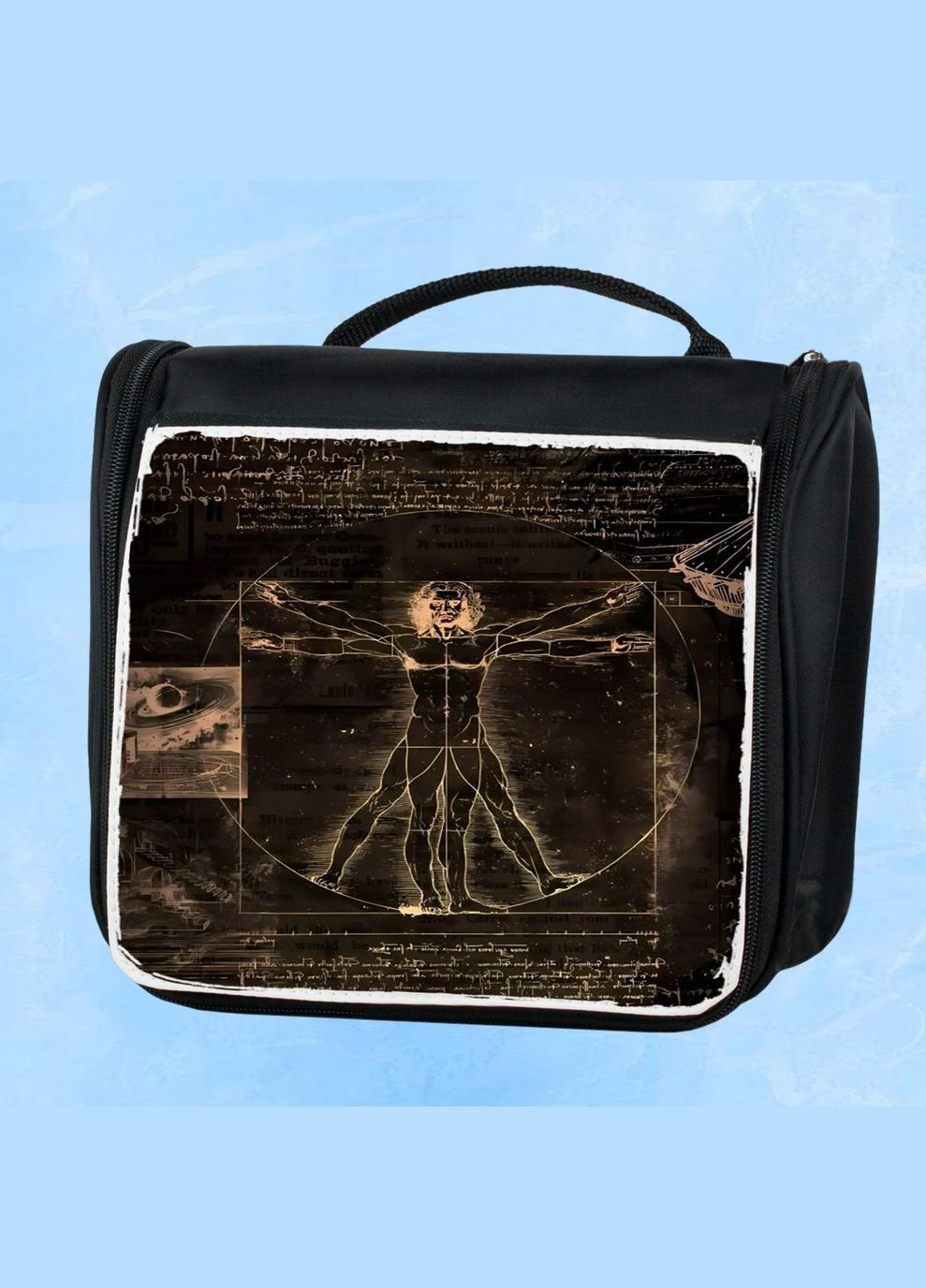 Дорожня сумка - органайзер для косметики несессер Art #330 Чорна No Brand (318677545)