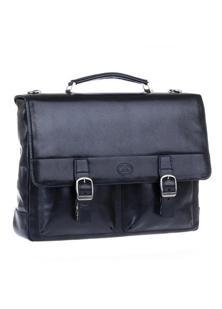 Чоловічий портфель зі шкіри Italico 9276-35 nero Tony Perotti (303829977)