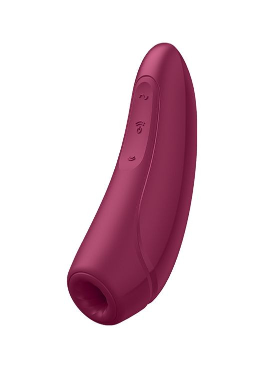 T360120 безконтактний стимулятор клітора CURVY1 ROSE RED, Червоний, Розмір посилки : 11,50 х 19,00 х 7,50 Satisfyer (297400264)