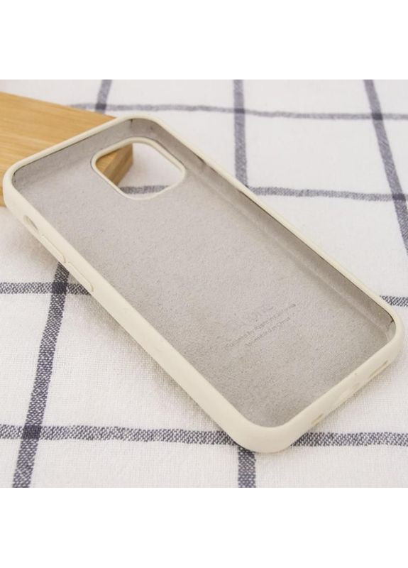 Чохол Silicone Case Full Protective (AA) для Apple iPhone 15 Plus (6.7") Бежевий Epik (372973067)